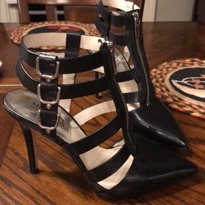 Michael Kors Black Leather heels 6